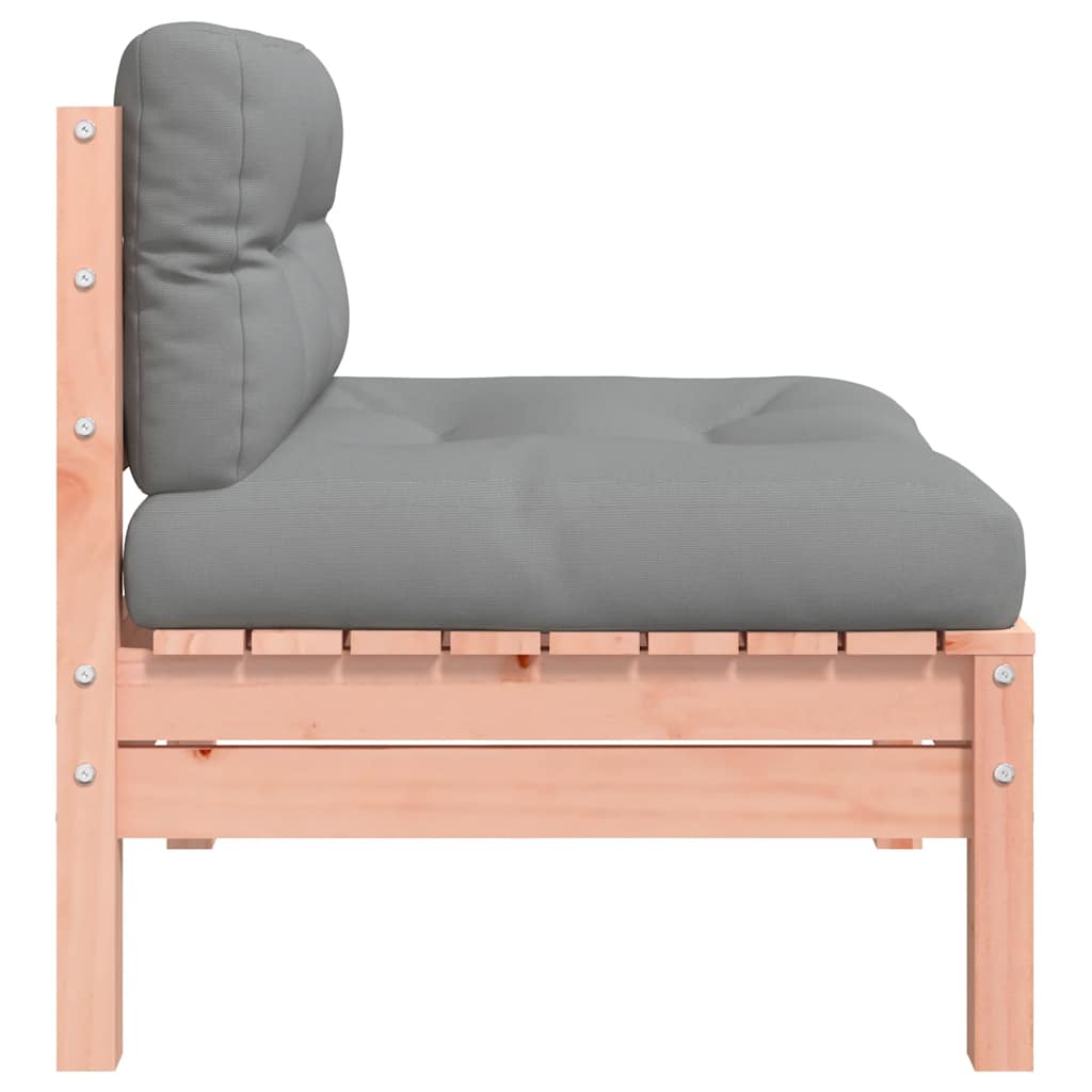 Tuinbank zonder armleuningen met kussens massief douglashout is nu te koop bij PeponiXL, paradijselijk wonen!