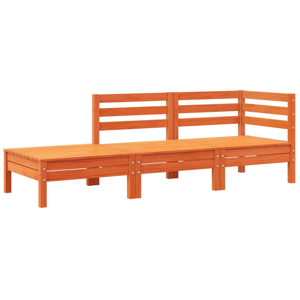 Tuinbank 3-zits met kussens en voetenbank is nu te koop bij PeponiXL, paradijselijk wonen!