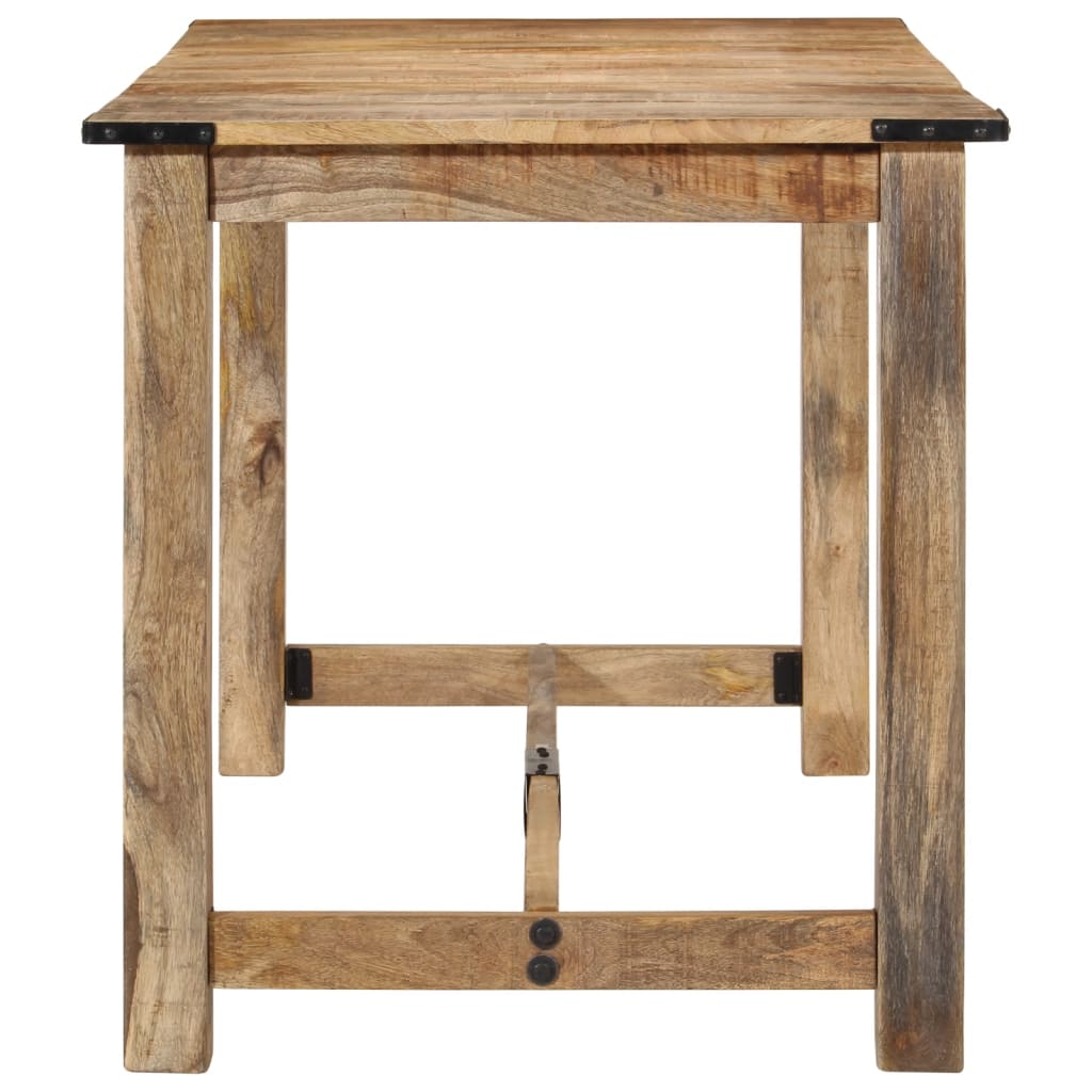 Eettafel 140x70x75 cm massief mangohout is nu te koop bij PeponiXL, paradijselijk wonen!