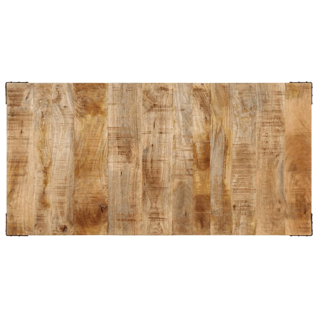 Eettafel 140x70x75 cm massief mangohout is nu te koop bij PeponiXL, paradijselijk wonen!