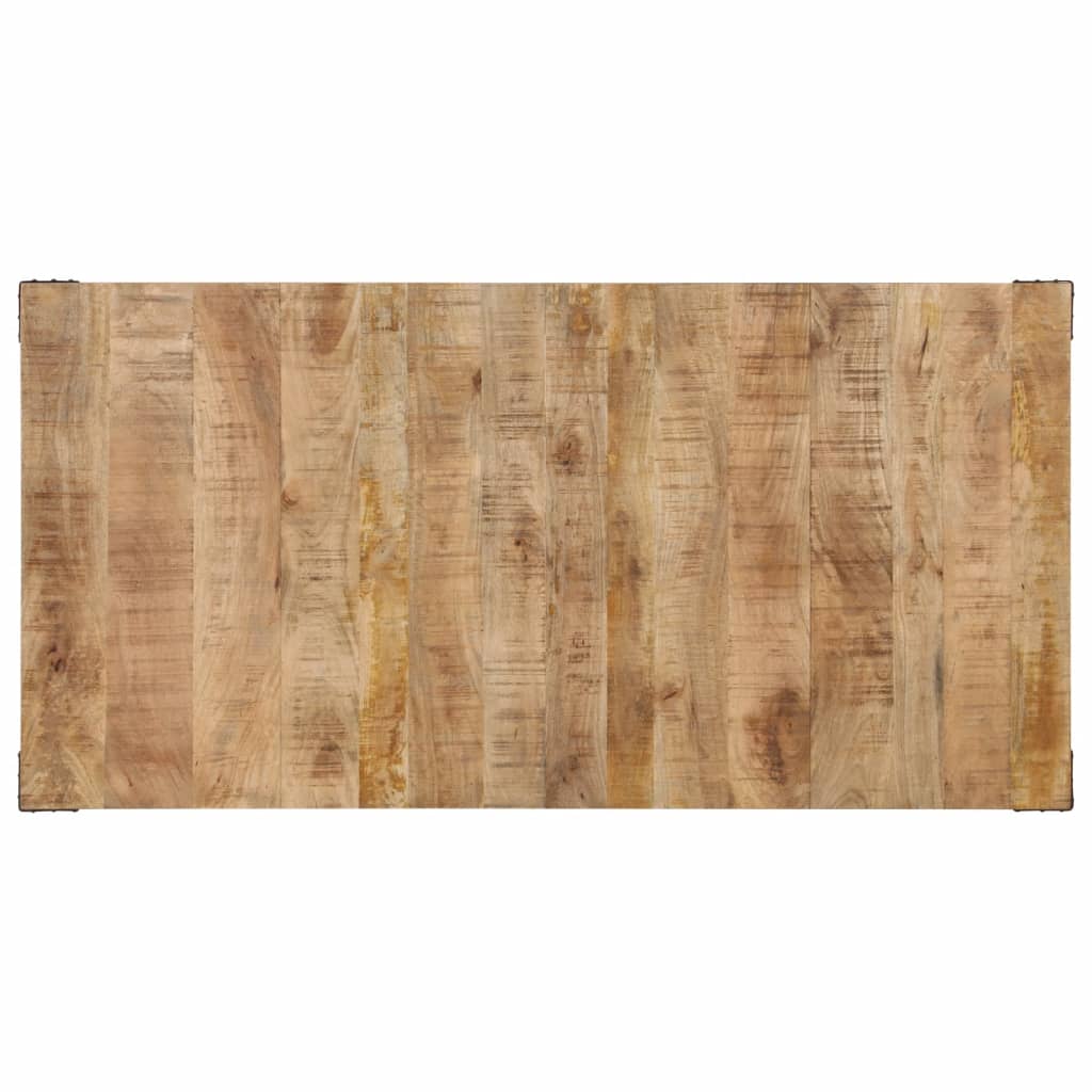 Eettafel 180x90x75 cm massief mangohout is nu te koop bij PeponiXL, paradijselijk wonen!