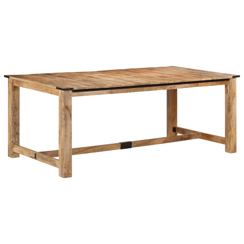 Eettafel 200x100x75 cm massief mangohout is nu te koop bij PeponiXL, paradijselijk wonen!