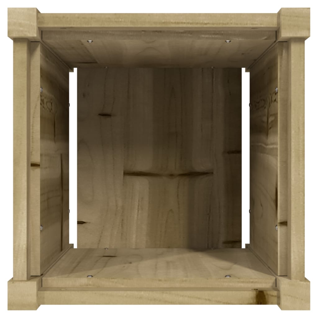 Plantenbakken 2 st cm geïmpregneerd hout is nu te koop bij PeponiXL, paradijselijk wonen!