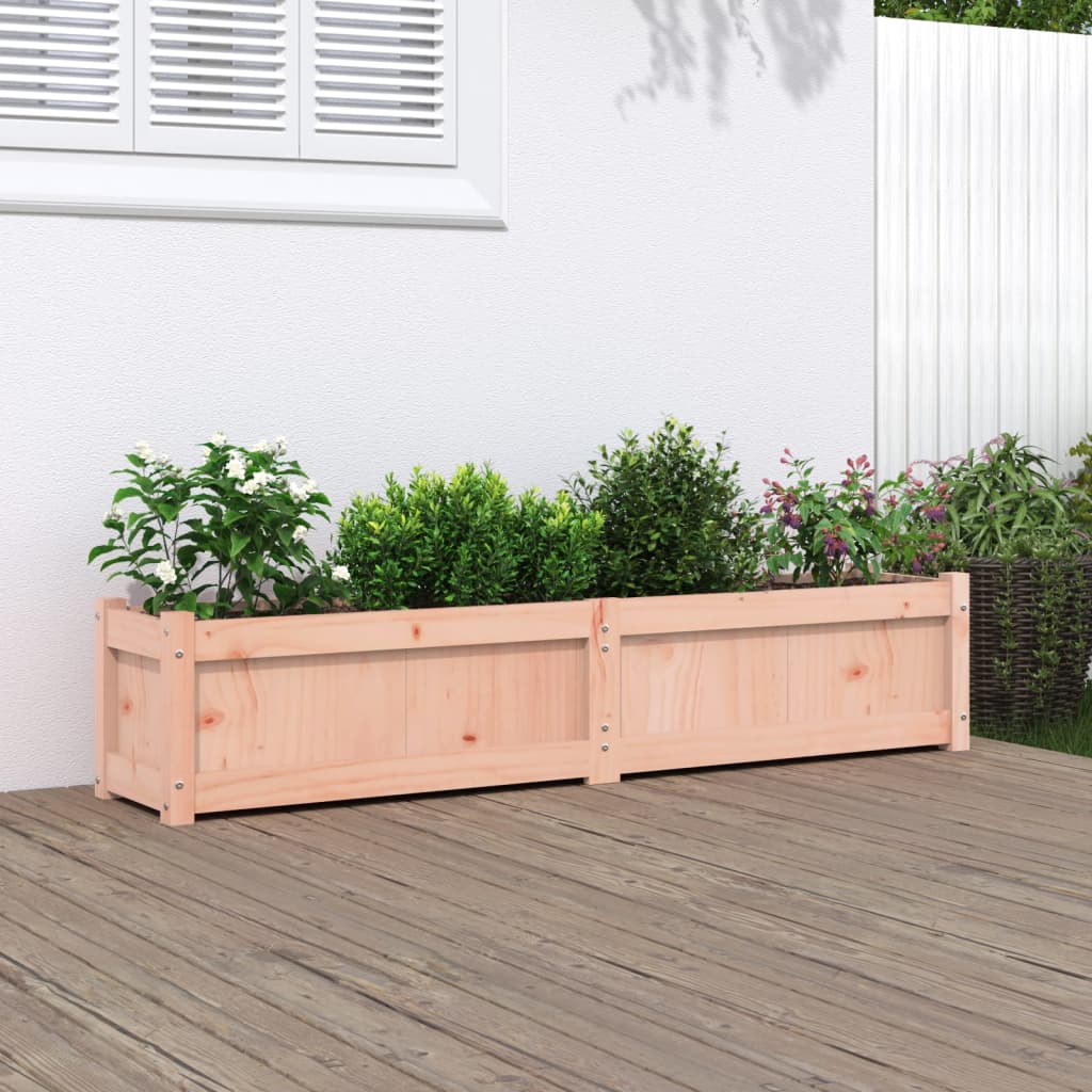 Plantenbak 150x31x31 cm massief douglashout is nu te koop bij PeponiXL, paradijselijk wonen!