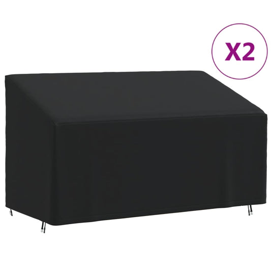 Tuinhoezen 2 st voor 3-zitsbank 420D 175x85x68/94 cm oxford is nu te koop bij PeponiXL, paradijselijk wonen!