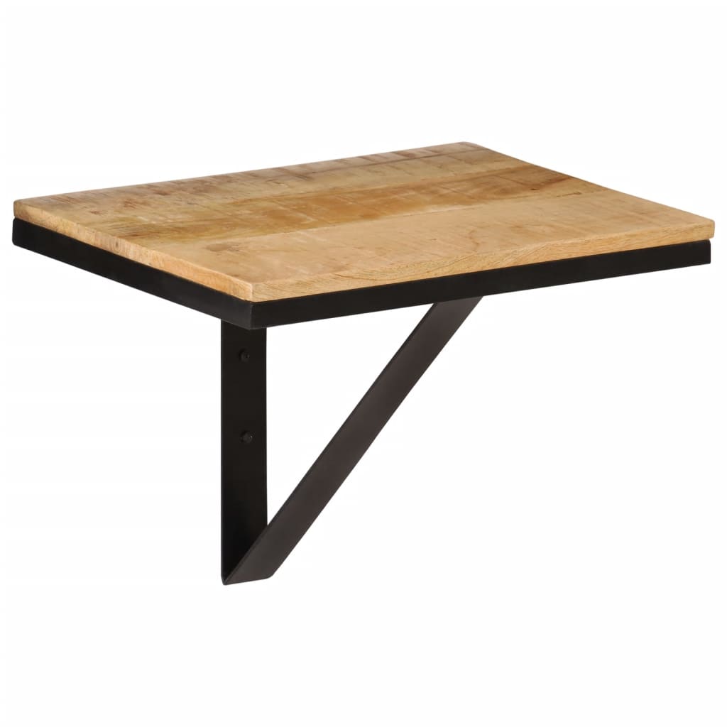Wandschap 40x30x32 cm massief mangohout en ijzer is nu te koop bij PeponiXL, paradijselijk wonen!