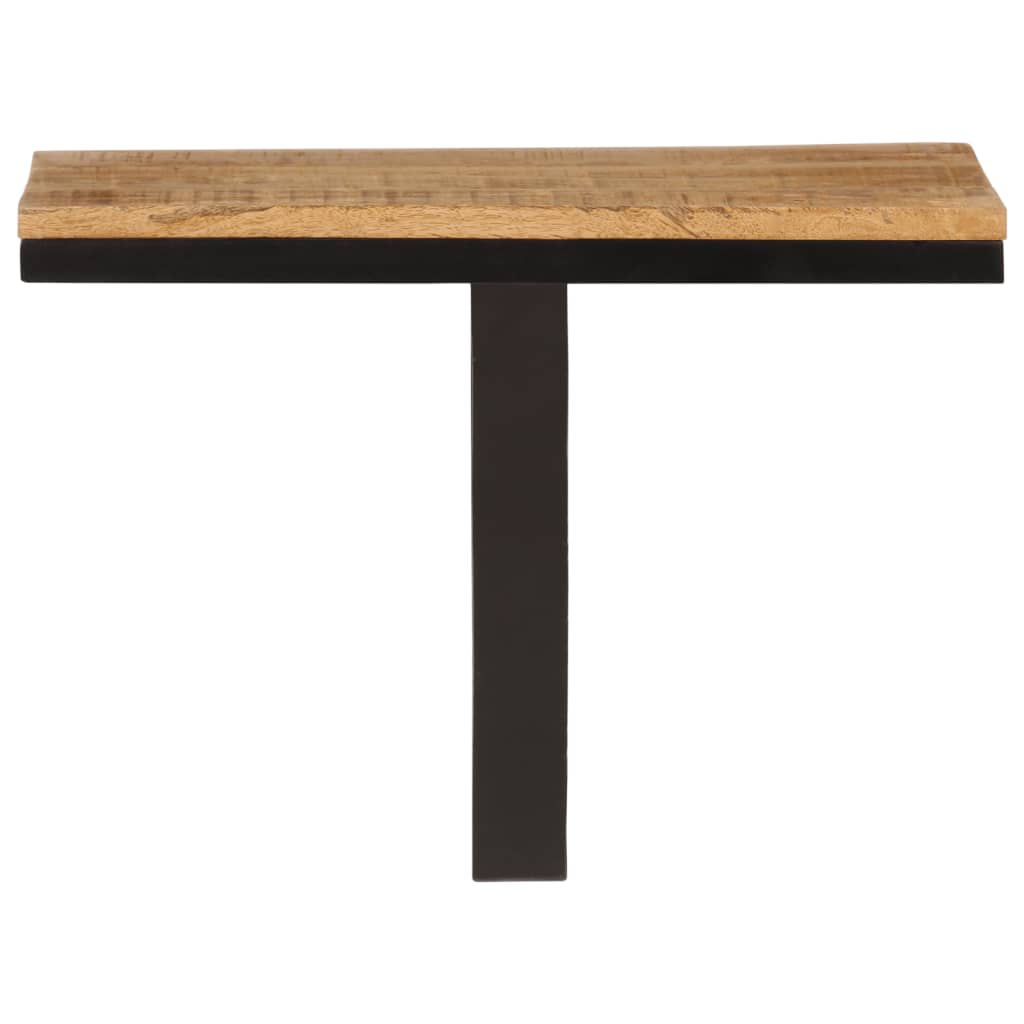 Wandschap 40x30x32 cm massief mangohout en ijzer is nu te koop bij PeponiXL, paradijselijk wonen!