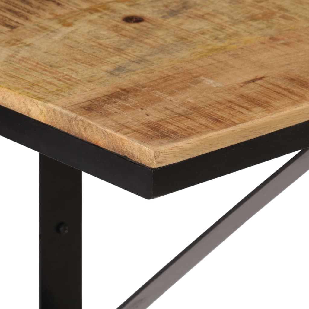 Wandschap 40x30x32 cm massief mangohout en ijzer is nu te koop bij PeponiXL, paradijselijk wonen!