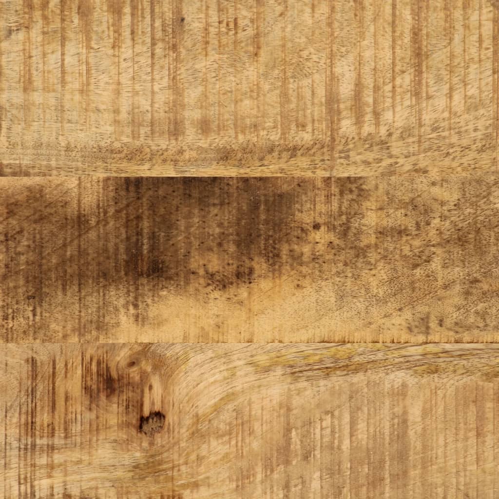 Wandtafel 100x35x76 cm massief mangohout en ijzer is nu te koop bij PeponiXL, paradijselijk wonen!