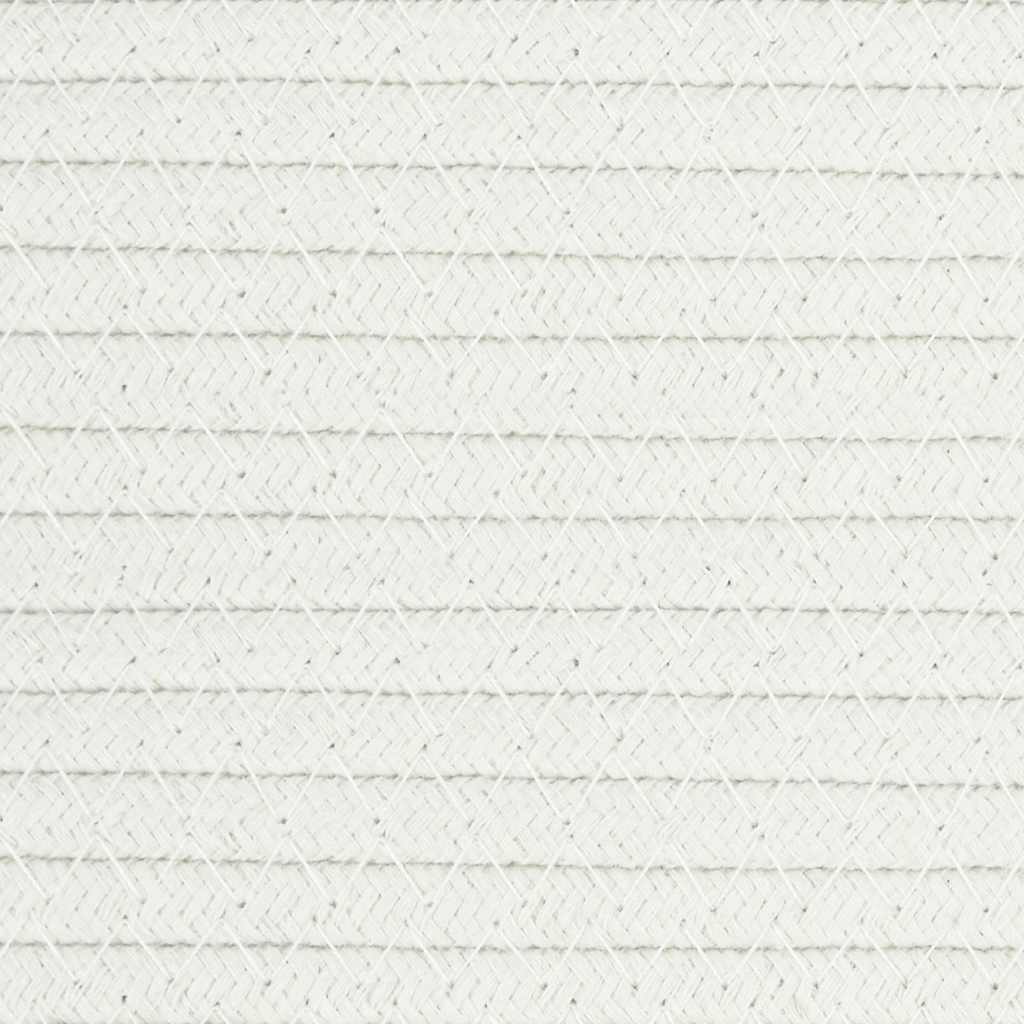 Opbergmand Ø 49x65 cm katoen zwart en wit is nu te koop bij PeponiXL, paradijselijk wonen!