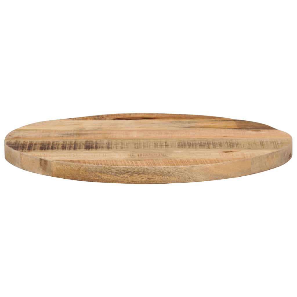 Tafelblad rond Ø 40x2,5 cm massief ruw mangohout is nu te koop bij PeponiXL, paradijselijk wonen!