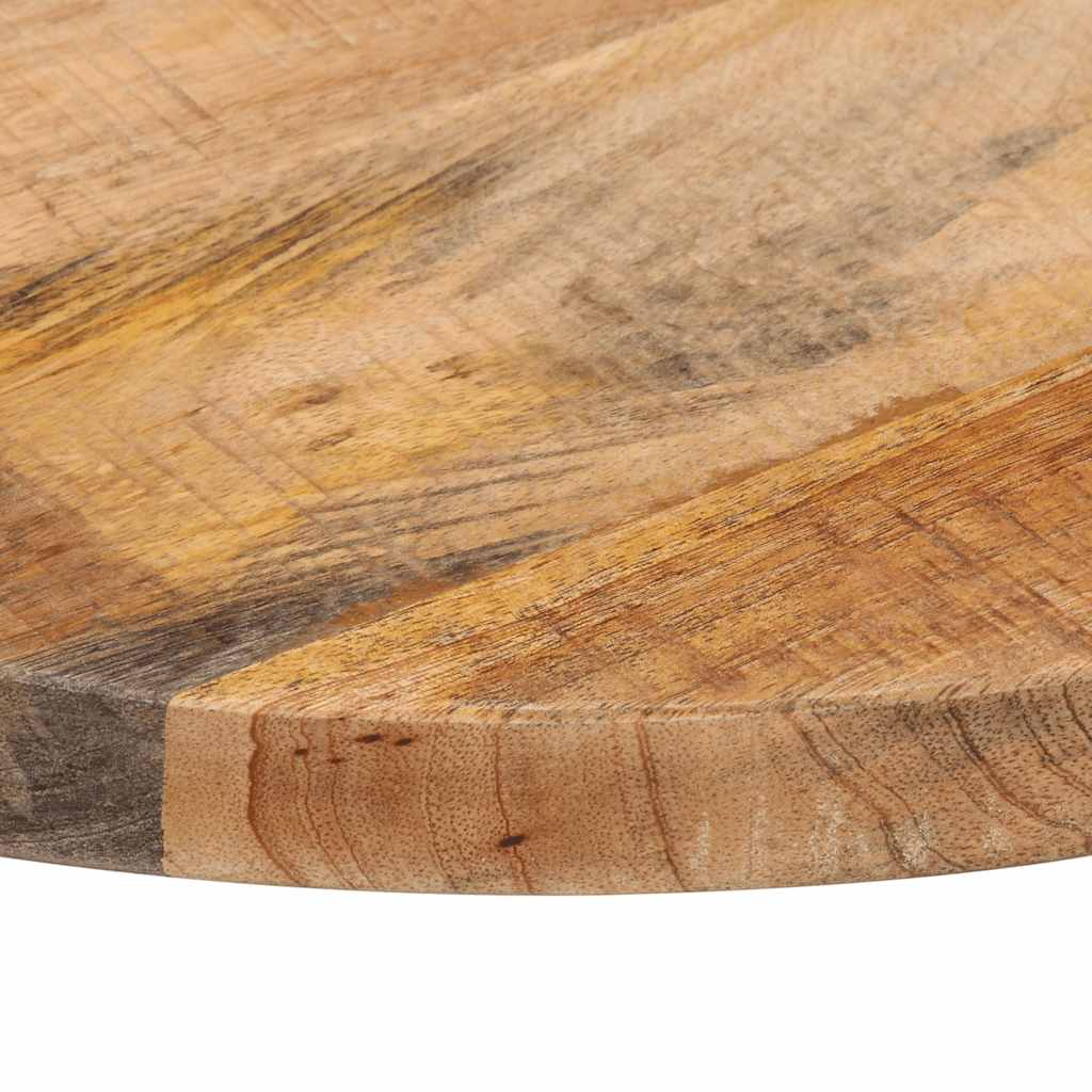 Tafelblad rond Ø 40x2,5 cm massief ruw mangohout is nu te koop bij PeponiXL, paradijselijk wonen!