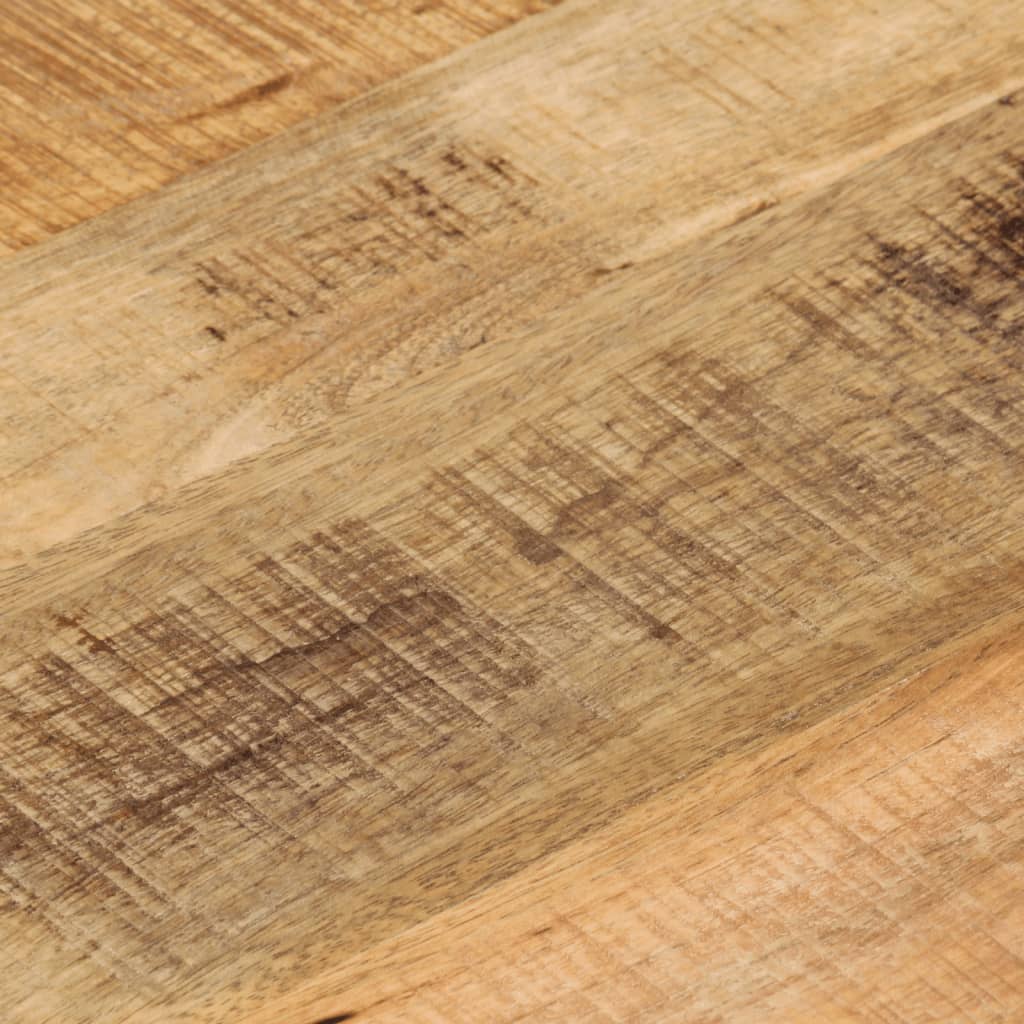 Tafelblad rond Ø 50x1,5 cm massief ruw mangohout is nu te koop bij PeponiXL, paradijselijk wonen!