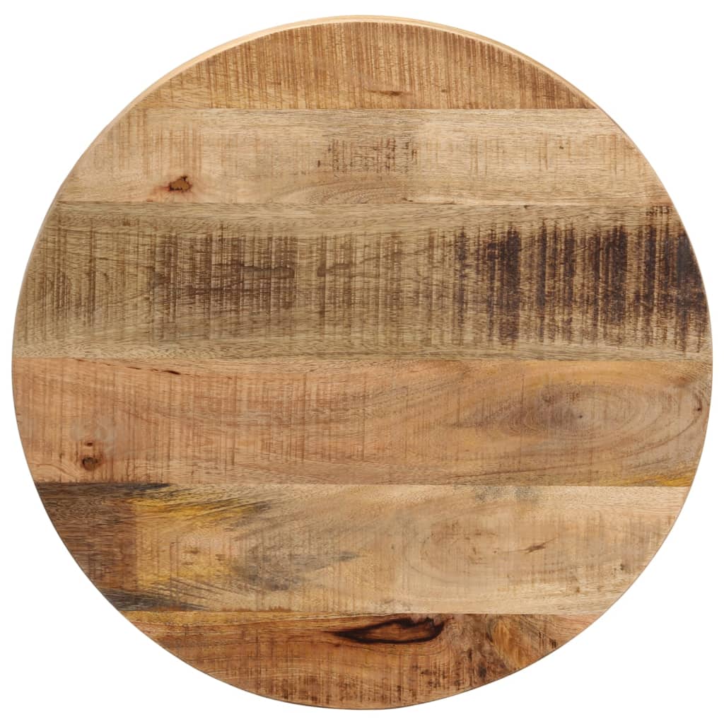 Tafelblad rond Ø 60x3,8 cm massief ruw mangohout is nu te koop bij PeponiXL, paradijselijk wonen!