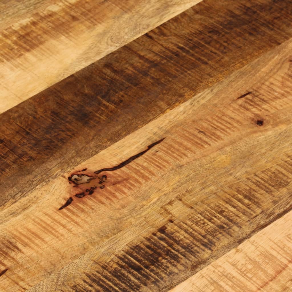 Tafelblad rond Ø 70x2,5 cm massief ruw mangohout is nu te koop bij PeponiXL, paradijselijk wonen!