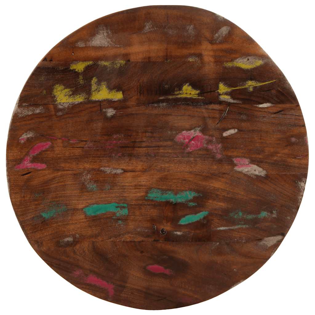 Tafelblad rond Ø 40x1,5 cm massief gerecycled hout is nu te koop bij PeponiXL, paradijselijk wonen!