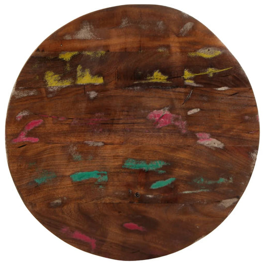 Tafelblad rond Ø 50x1,5 cm massief gerecycled hout is nu te koop bij PeponiXL, paradijselijk wonen!