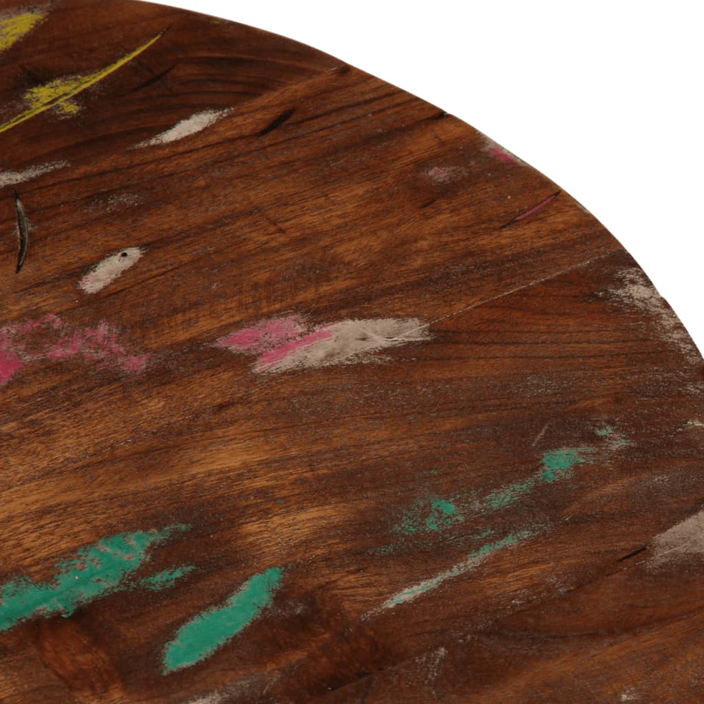 Tafelblad rond Ø 50x2,5 cm massief gerecycled hout is nu te koop bij PeponiXL, paradijselijk wonen!