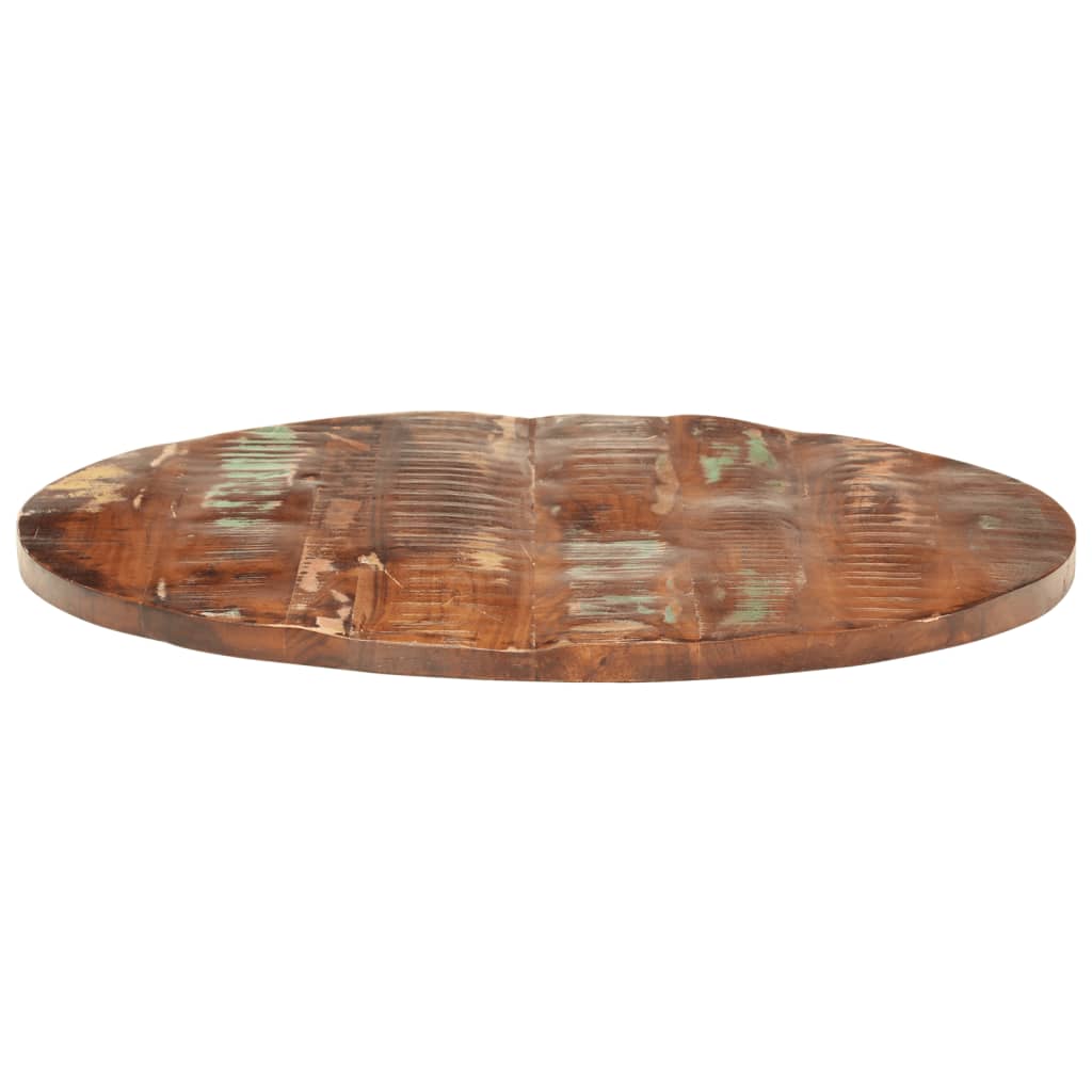 Tafelblad rond Ø 70x2,5 cm massief gerecycled hout is nu te koop bij PeponiXL, paradijselijk wonen!