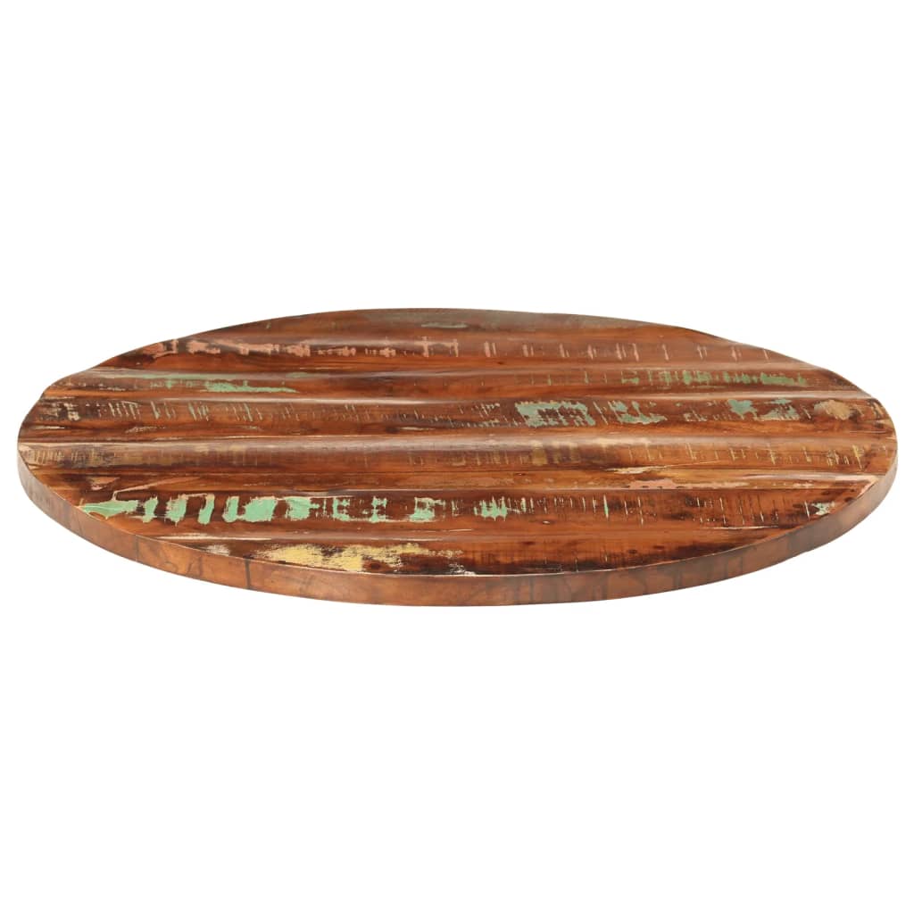 Tafelblad rond Ø 70x3,8 cm massief gerecycled hout is nu te koop bij PeponiXL, paradijselijk wonen!