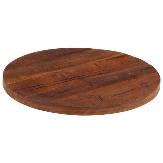 Tafelblad rond Ø 40x3,8 cm massief gerecycled hout is nu te koop bij PeponiXL, paradijselijk wonen!