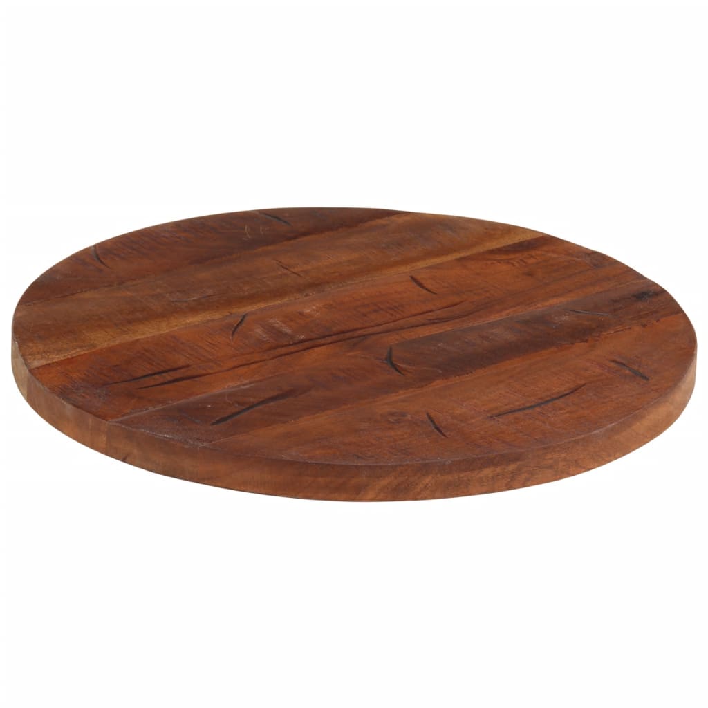 Tafelblad rond Ø 50x2,5 cm massief gerecycled hout is nu te koop bij PeponiXL, paradijselijk wonen!