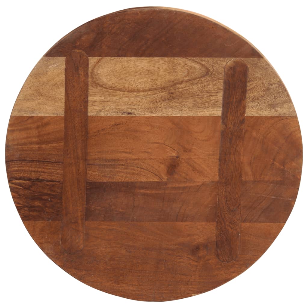 Tafelblad rond Ø 50x2,5 cm massief gerecycled hout is nu te koop bij PeponiXL, paradijselijk wonen!