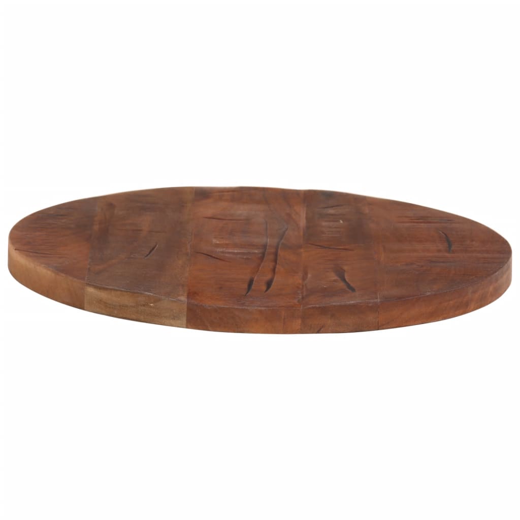 Tafelblad rond Ø 60x3,8 cm massief gerecycled hout is nu te koop bij PeponiXL, paradijselijk wonen!