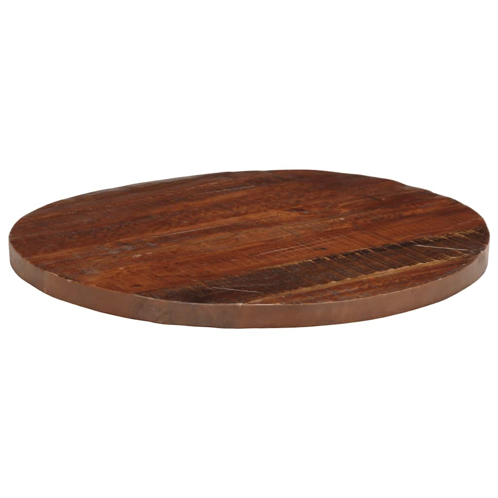 Tafelblad rond Ø 90x3,8 cm massief gerecycled hout is nu te koop bij PeponiXL, paradijselijk wonen!