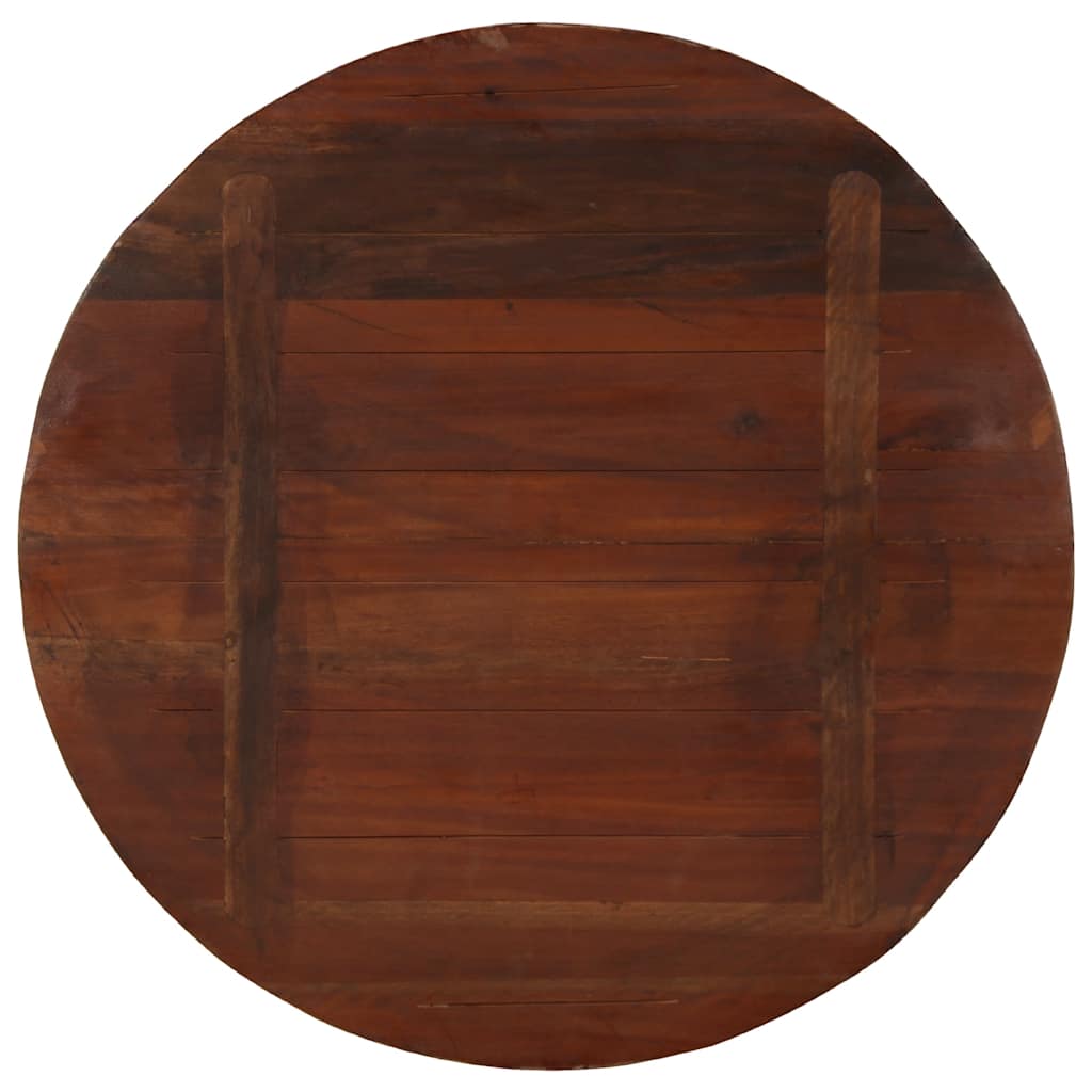 Tafelblad rond Ø 90x3,8 cm massief gerecycled hout is nu te koop bij PeponiXL, paradijselijk wonen!