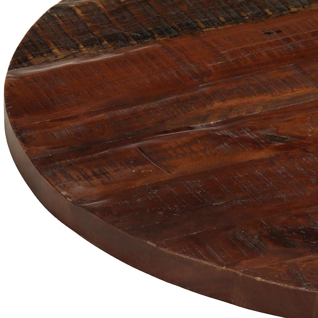 Tafelblad rond Ø 90x3,8 cm massief gerecycled hout is nu te koop bij PeponiXL, paradijselijk wonen!