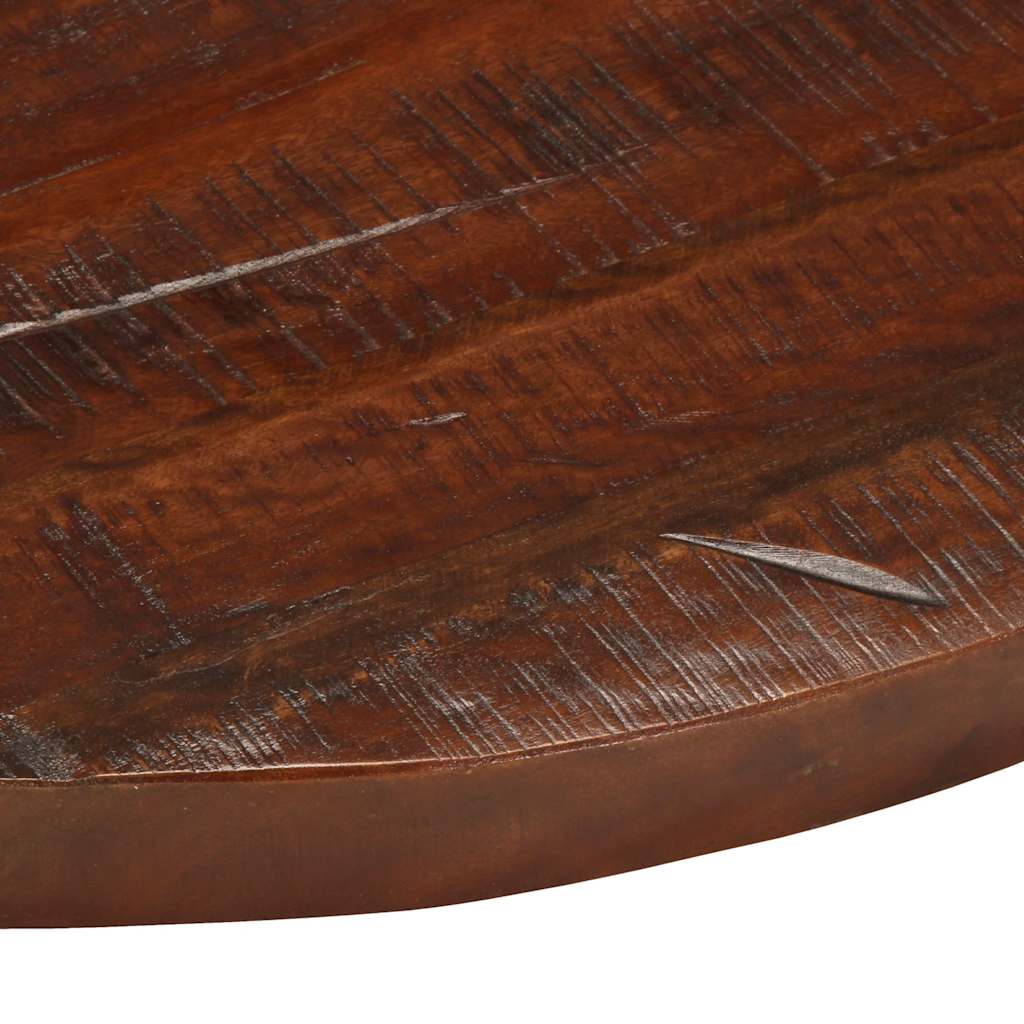 Tafelblad rond Ø 90x3,8 cm massief gerecycled hout is nu te koop bij PeponiXL, paradijselijk wonen!