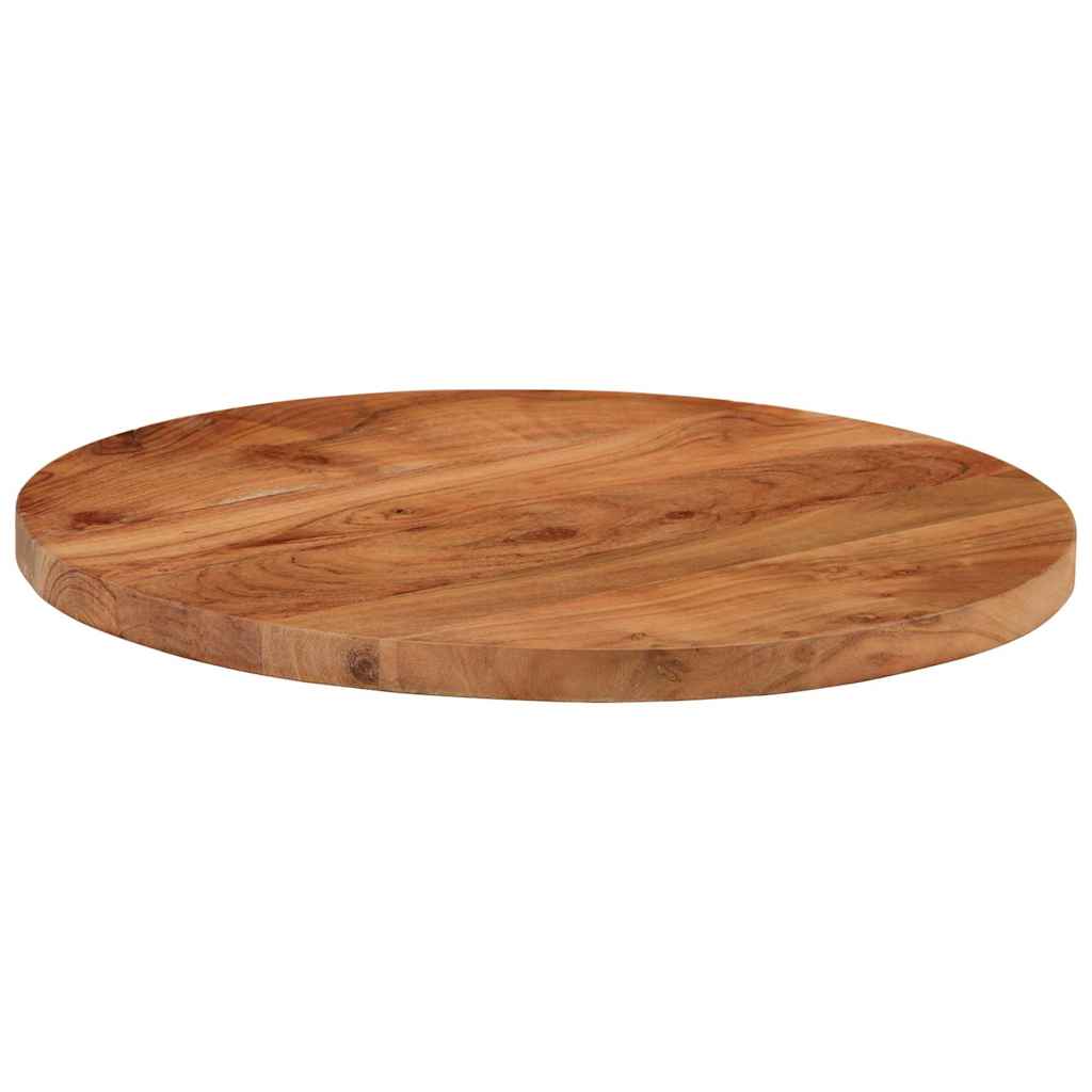Tafelblad rond Ø 40x3,8 cm massief acaciahout is nu te koop bij PeponiXL, paradijselijk wonen!