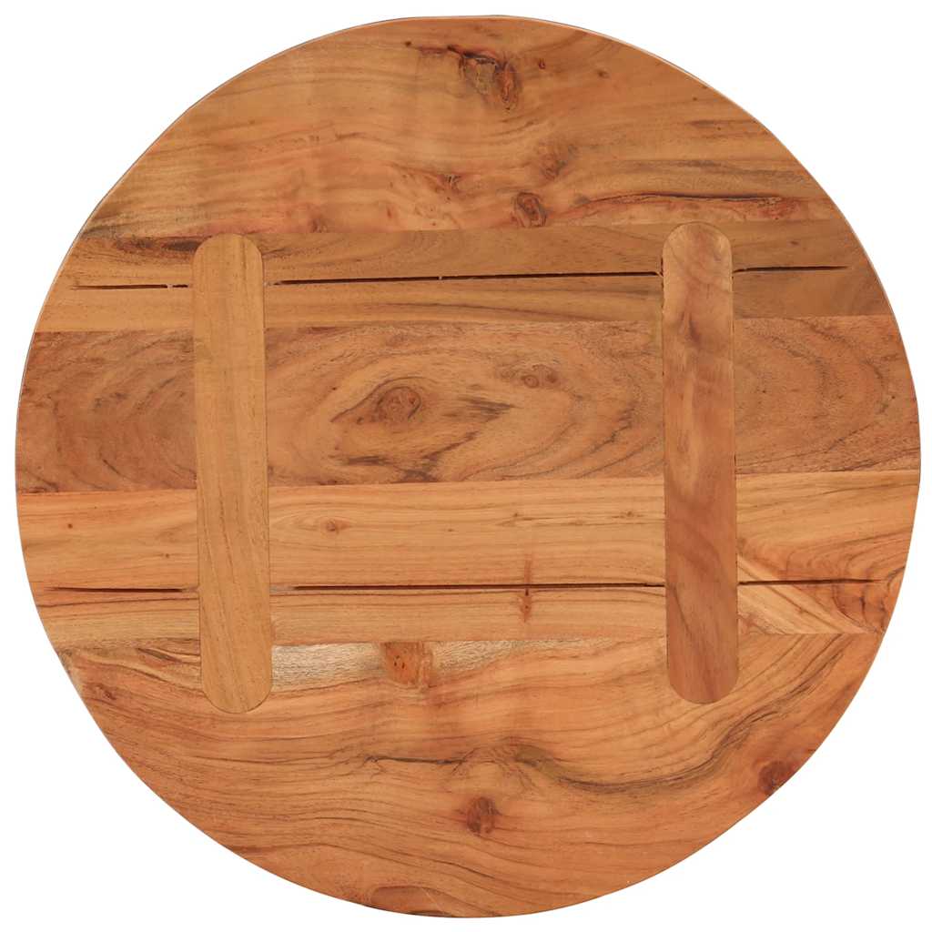 Tafelblad rond Ø 40x3,8 cm massief acaciahout is nu te koop bij PeponiXL, paradijselijk wonen!