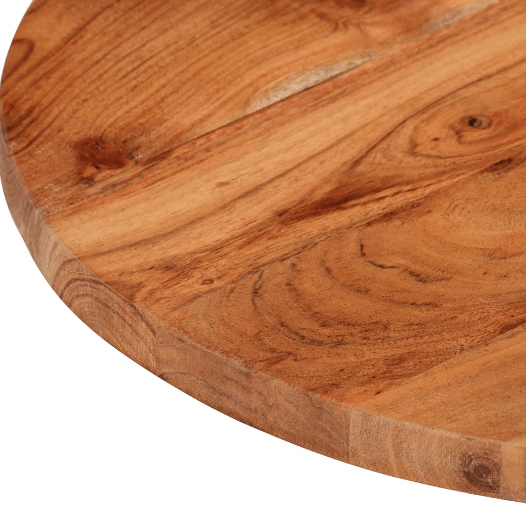 Tafelblad rond Ø 60x2,5 cm massief acaciahout is nu te koop bij PeponiXL, paradijselijk wonen!