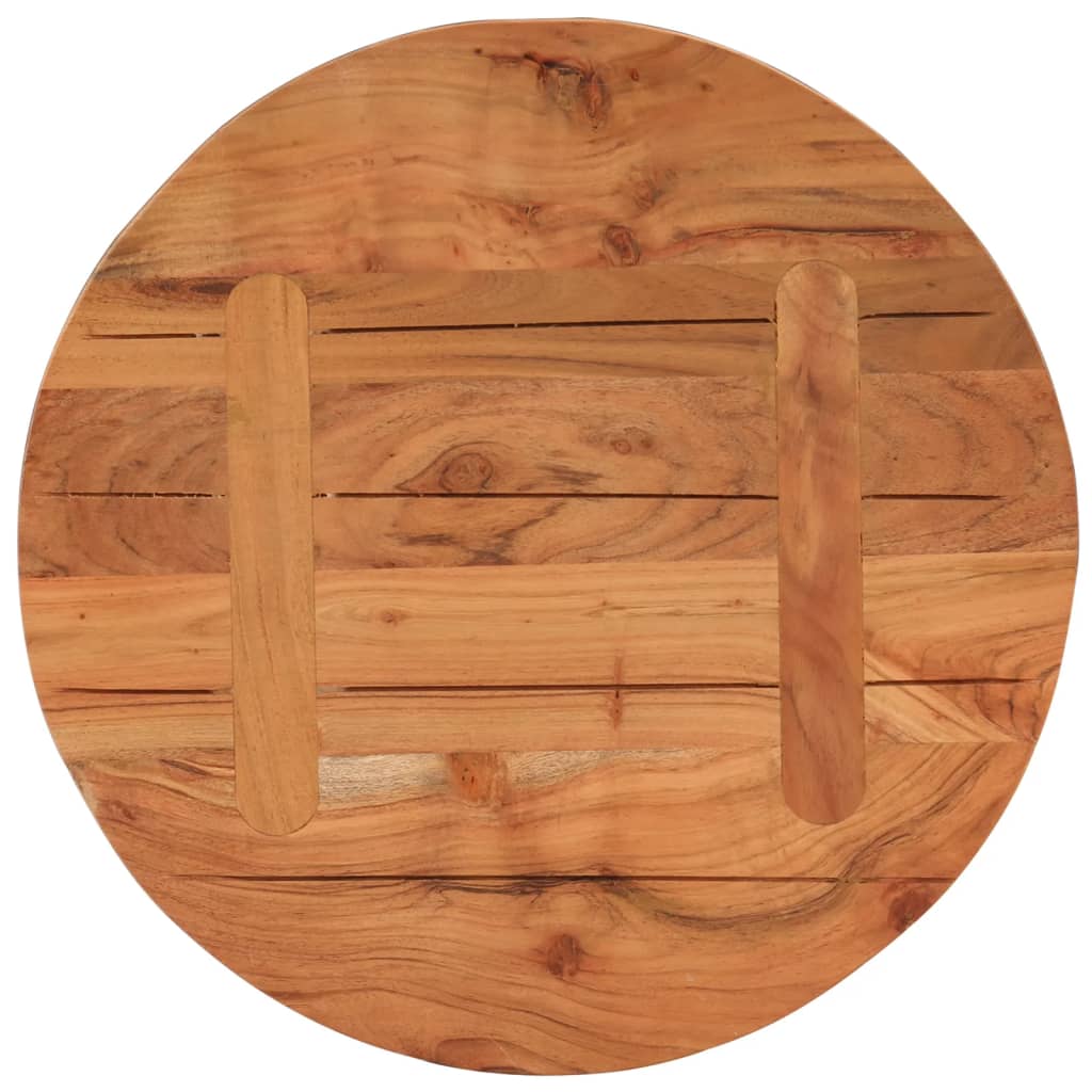 Tafelblad rond Ø 60x3,8 cm massief acaciahout is nu te koop bij PeponiXL, paradijselijk wonen!