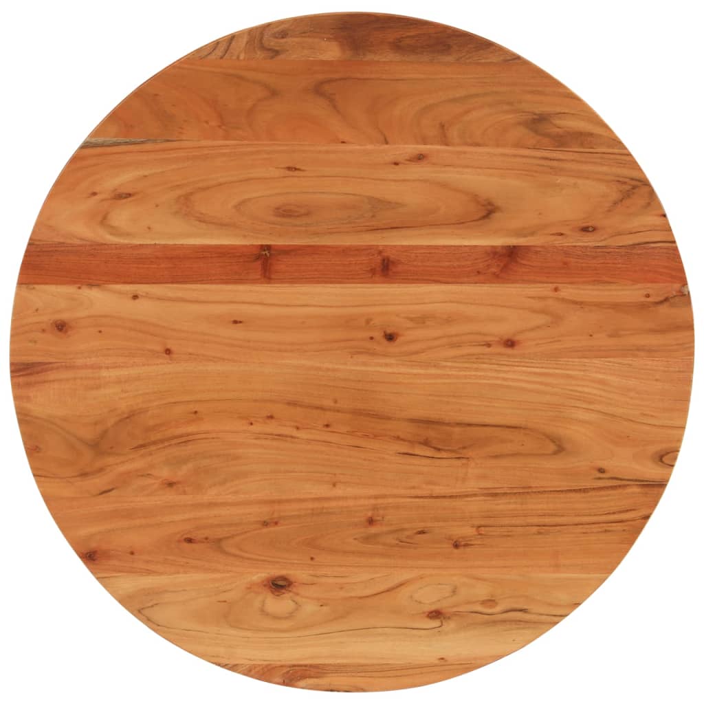 Tafelblad rond Ø 80x2,5 cm massief acaciahout is nu te koop bij PeponiXL, paradijselijk wonen!