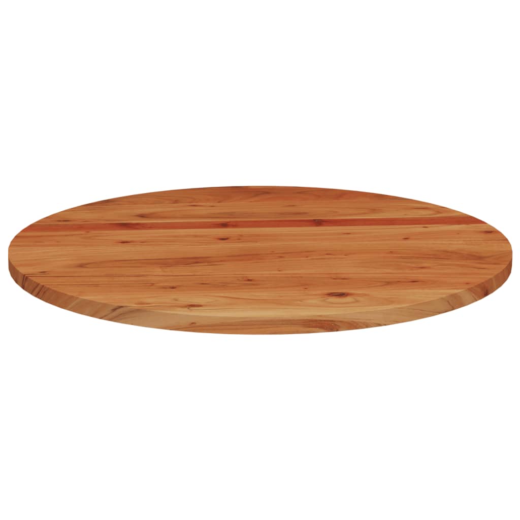 Tafelblad rond Ø 80x3,8 cm massief acaciahout is nu te koop bij PeponiXL, paradijselijk wonen!