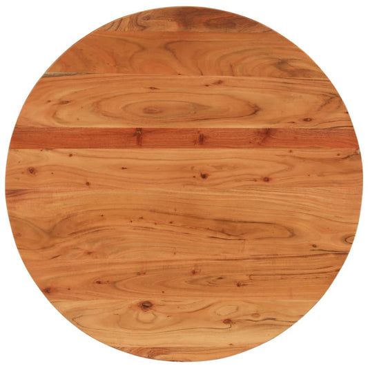 Tafelblad rond Ø 90x3,8 cm massief acaciahout is nu te koop bij PeponiXL, paradijselijk wonen!