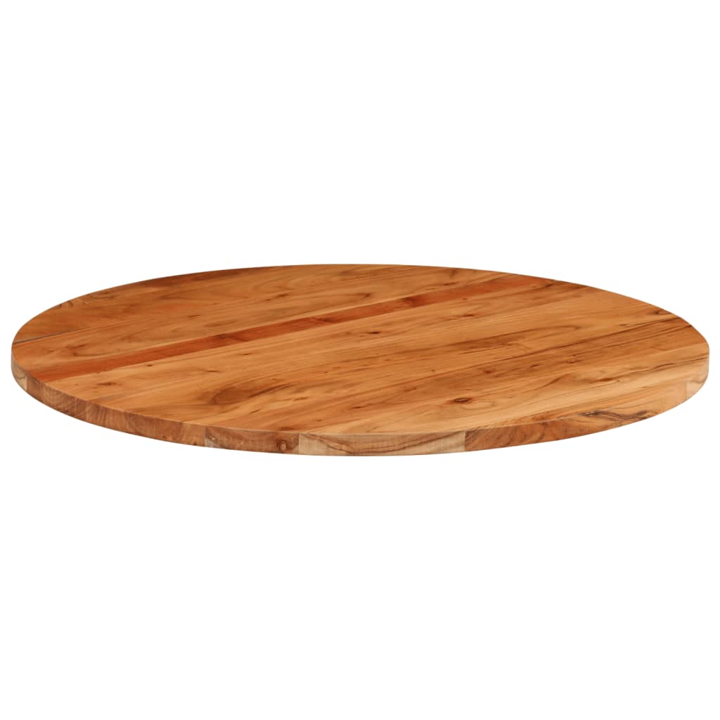 Tafelblad rond Ø 90x3,8 cm massief acaciahout is nu te koop bij PeponiXL, paradijselijk wonen!