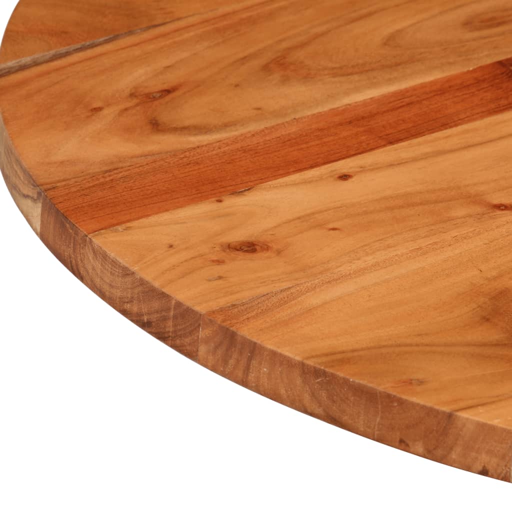 Tafelblad rond Ø 90x3,8 cm massief acaciahout is nu te koop bij PeponiXL, paradijselijk wonen!