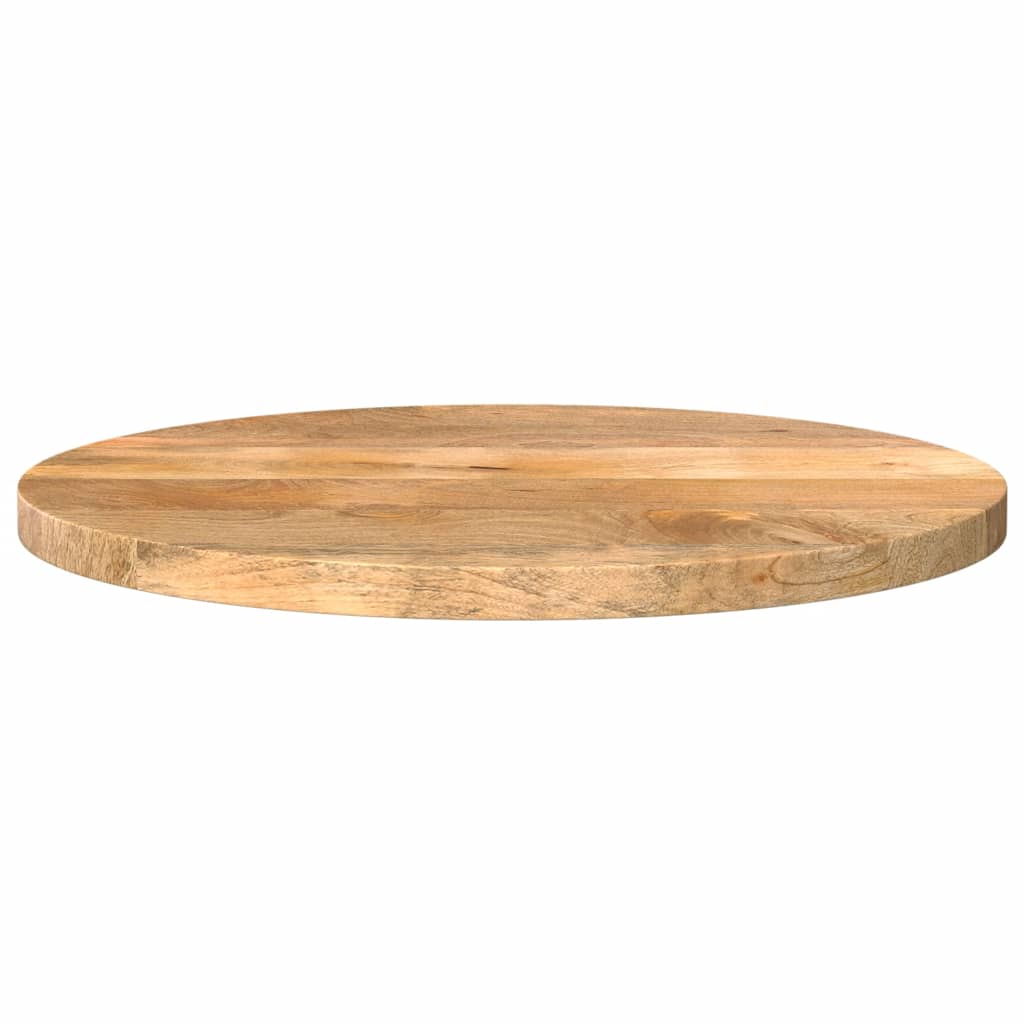 Tafelblad rond Ø 40x2,5 cm massief ruw mangohout is nu te koop bij PeponiXL, paradijselijk wonen!