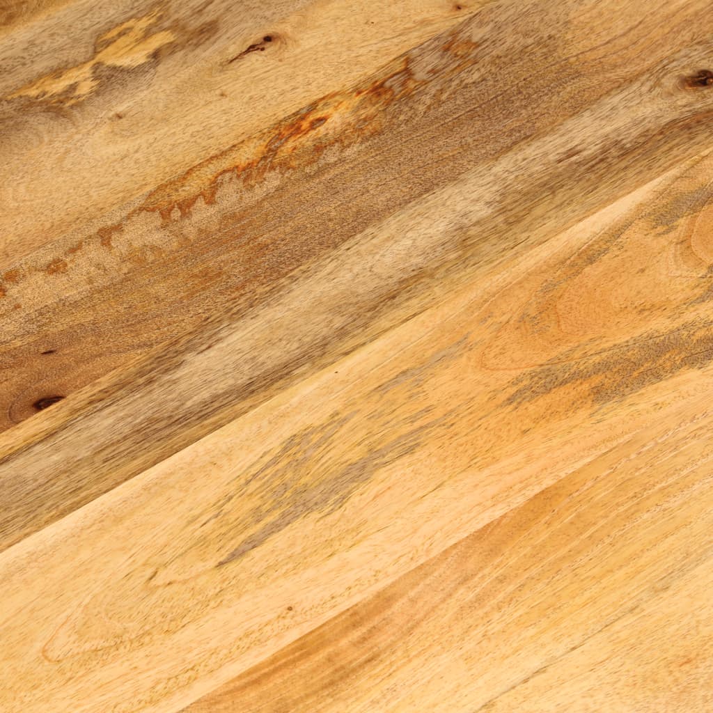 Tafelblad rond Ø 70x3,8 cm massief ruw mangohout is nu te koop bij PeponiXL, paradijselijk wonen!