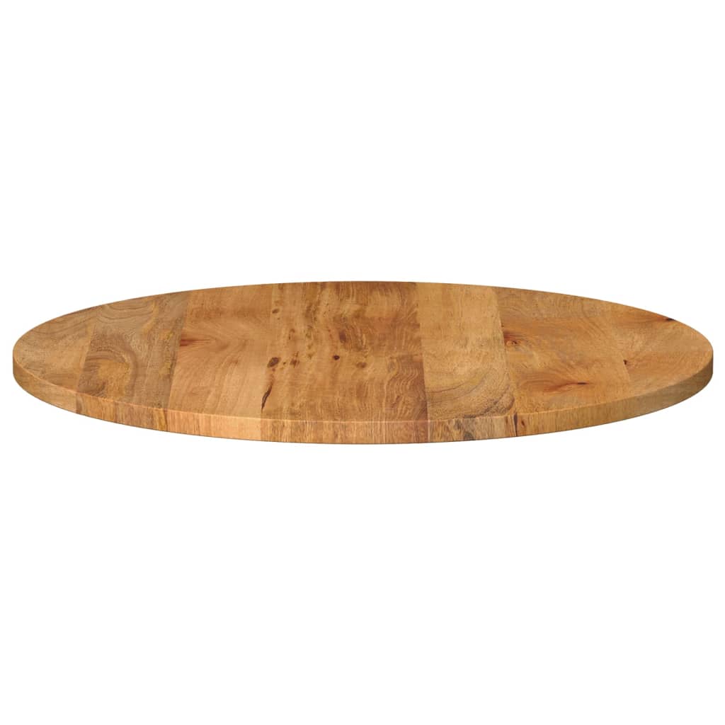 Tafelblad rond Ø 70x3,8 cm massief ruw mangohout is nu te koop bij PeponiXL, paradijselijk wonen!