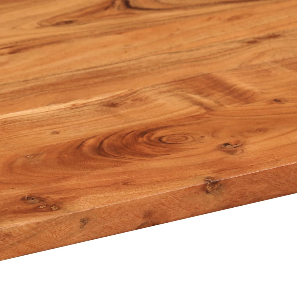Tafelblad ovaal 80x40x2,5 cm massief acaciahout is nu te koop bij PeponiXL, paradijselijk wonen!