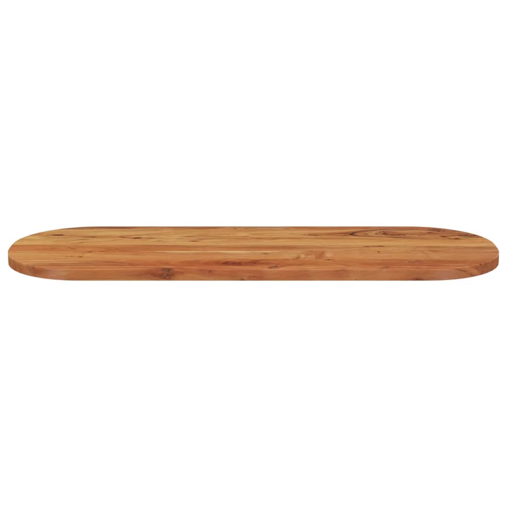 Tafelblad ovaal 110x40x2,5 cm massief acaciahout is nu te koop bij PeponiXL, paradijselijk wonen!