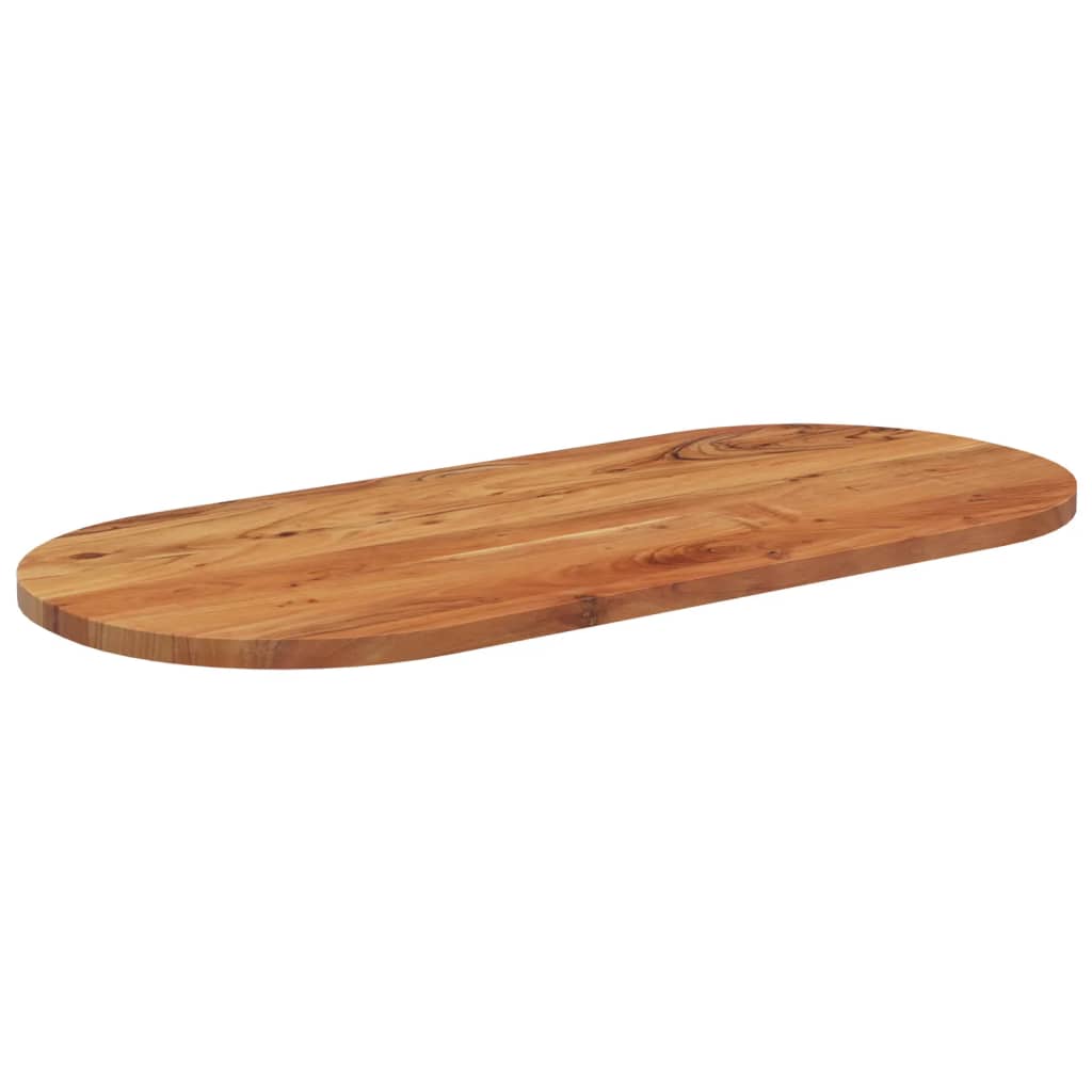 Tafelblad ovaal 90x40x3,8 cm massief acaciahout is nu te koop bij PeponiXL, paradijselijk wonen!