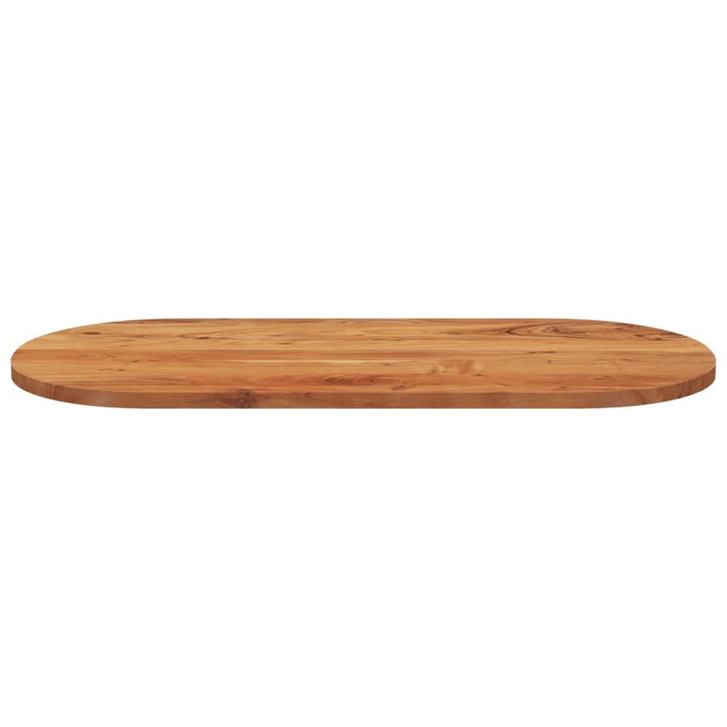 Tafelblad ovaal 90x40x3,8 cm massief acaciahout is nu te koop bij PeponiXL, paradijselijk wonen!