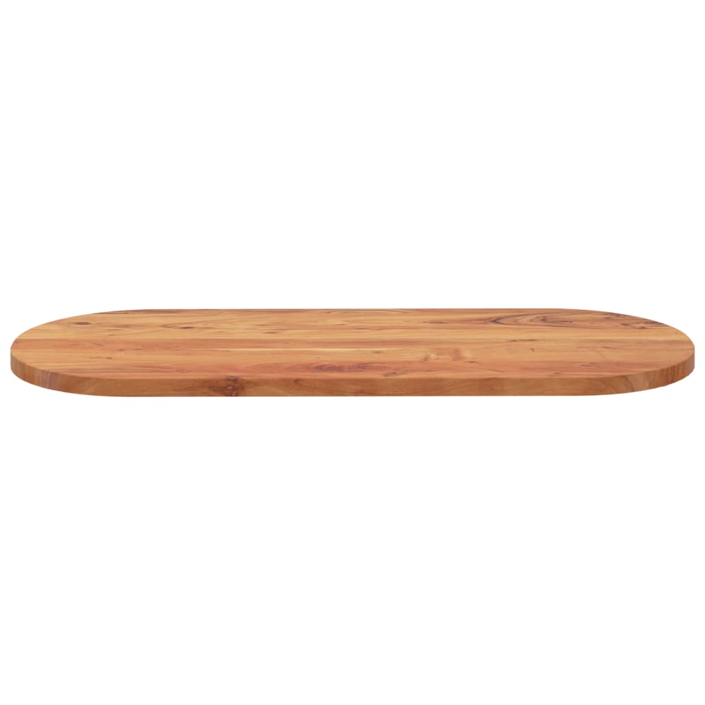 Tafelblad ovaal 100x40x3,8 cm massief acaciahout is nu te koop bij PeponiXL, paradijselijk wonen!
