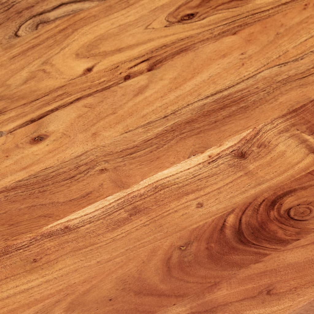 Tafelblad ovaal 100x40x3,8 cm massief acaciahout is nu te koop bij PeponiXL, paradijselijk wonen!